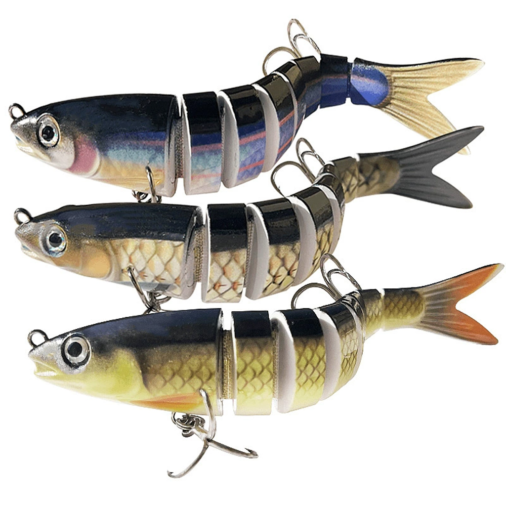 Freshwater Fishing Kit - Leurre de pêche multi-articulé, kit de