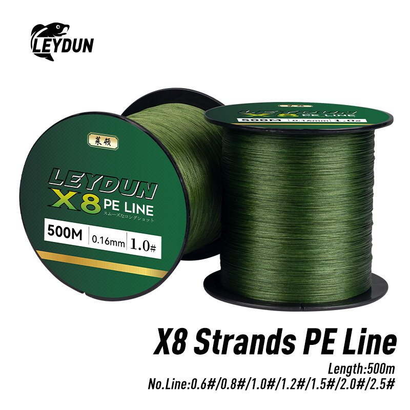 Fishing Equipment Bundle - LEYDUN 500m Micro Nouvelles lignes de