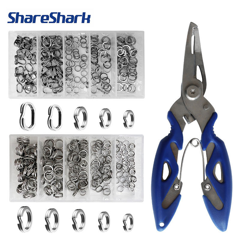 Fishing Equipment Tackle - ShareShark 200 pièces connecteurs de leurre