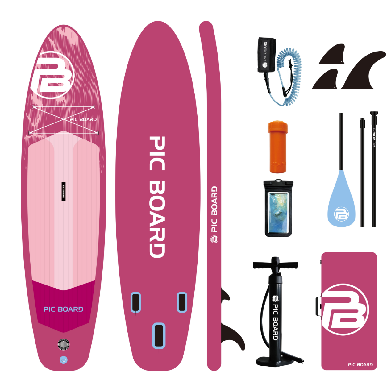 Fishing Equipment For Beginners - Planche à pagaie gonflable étanche SUB