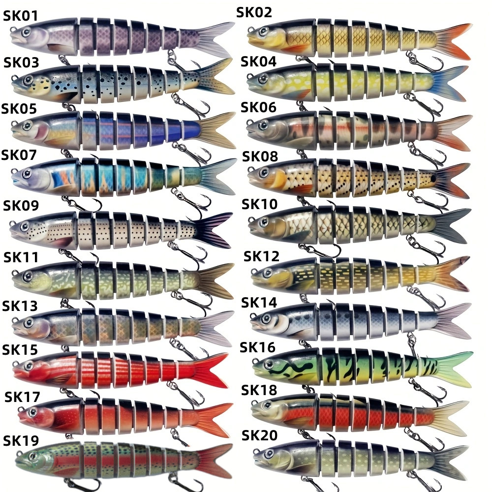 Leurre de pêche multi-articulé - Freshwater Fishing Kit avis et prix