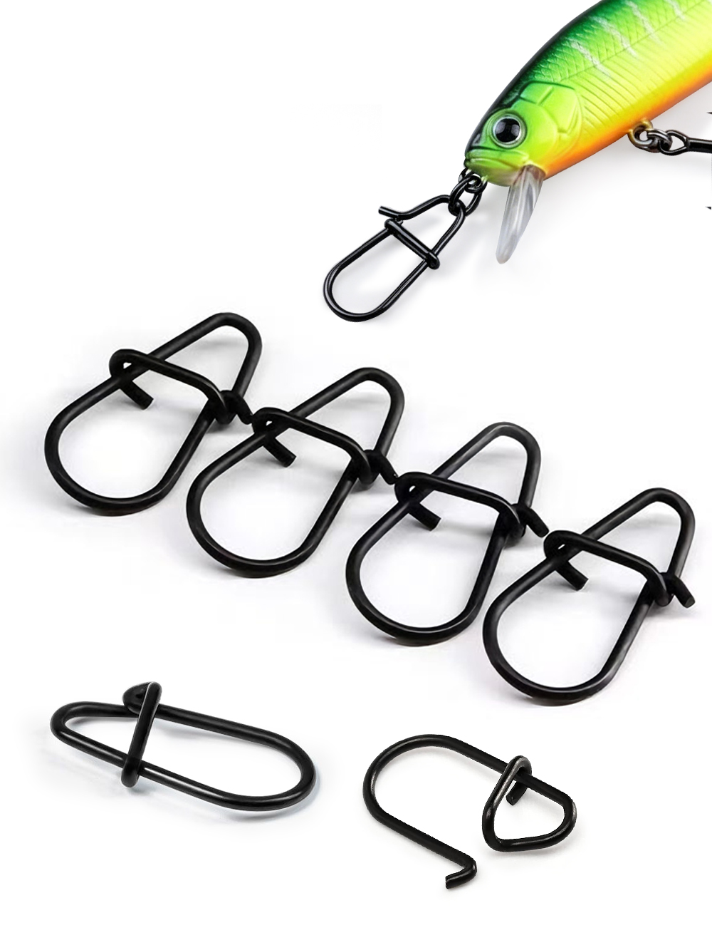 GOBAIT 100 pièces Émerillons d - Fishing Equipment Tackle avis et prix
