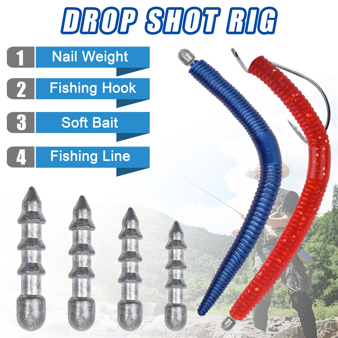 Insert de plombs de pêche à ve - Fishing Equipment Tackle avis et prix