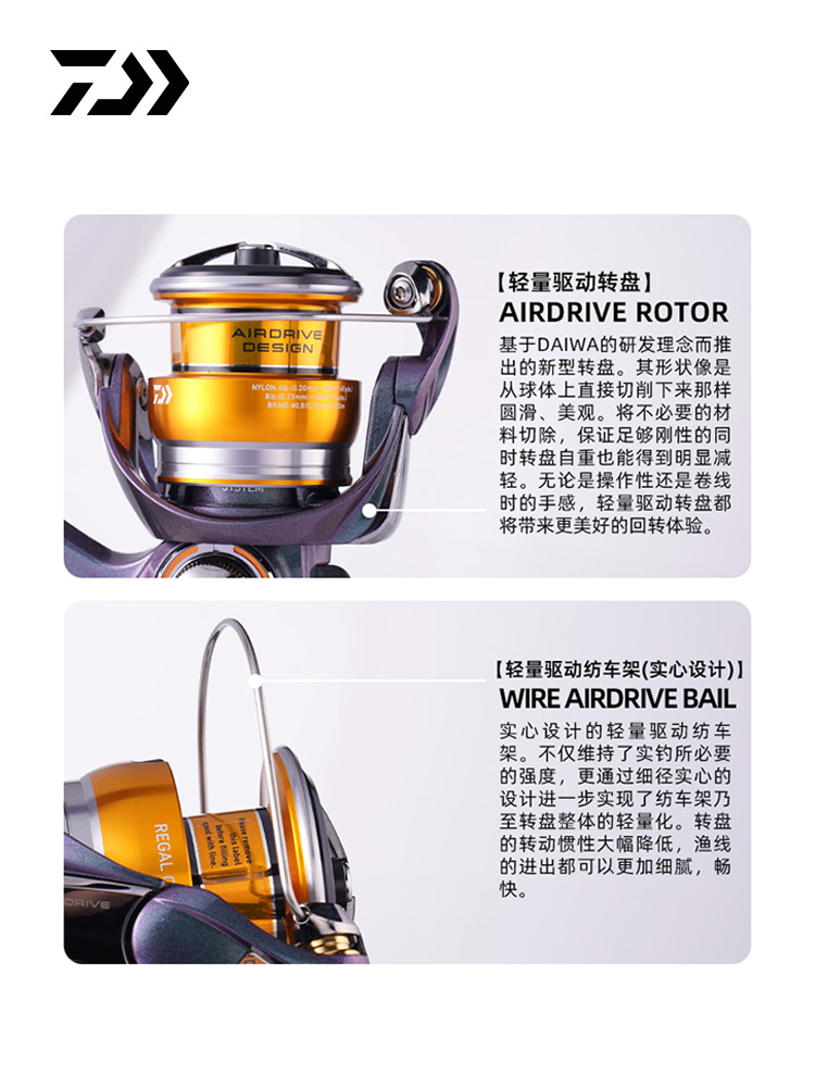 2024 DAIWA REGAL CS LT mouline - Fishing Equipment Daiwa avis et prix