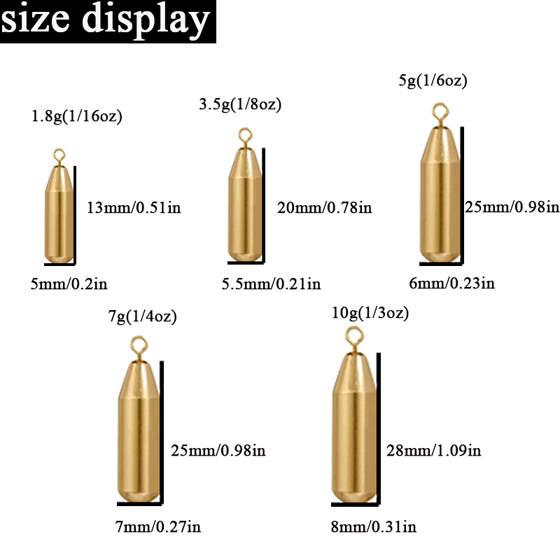 5 pièces/lot plombs de pêche 1 - Fishing Equipment For Beginners avis et prix